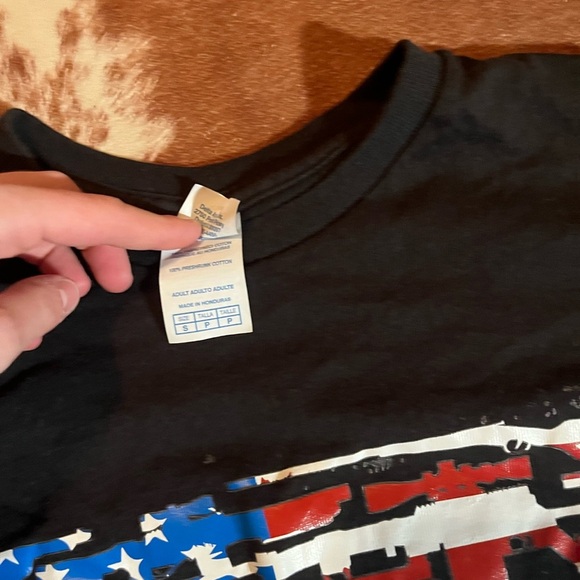 Patriotic second amendment tee shirt
size small best for women's small - Picture 3 of 3